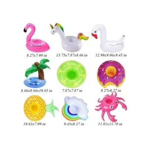 iShyan Soporte inflable para bebidas paquete de 15_2