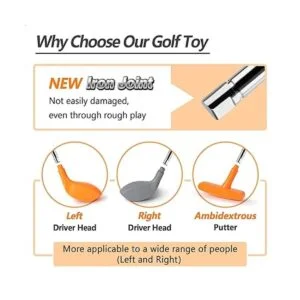iPlay iLearn Juego de golf Anaranjado_2