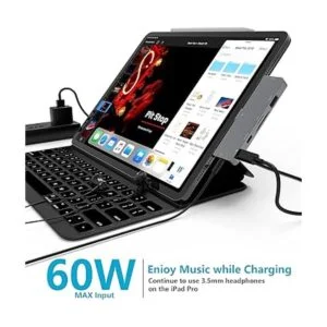 iPad Pro USB C Hub adaptador 7 en 1 para iPad Pro 2021_4