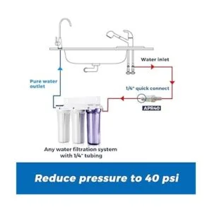 iSpring APR40 Válvula de protección de filtro regulador de_3