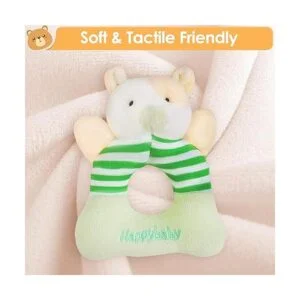 iPlay iLearn 4 juguetes de sonajero suaves para bebés_3