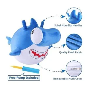 iPlay iLearn Bouncy Pals Pelotas de tiburón para niños_3