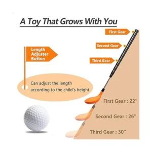 iPlay iLearn Juego de golf Anaranjado_5