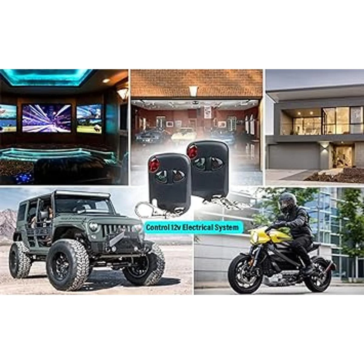 iMBAPrice Kit de mando a distancia universal 12 V 15_4