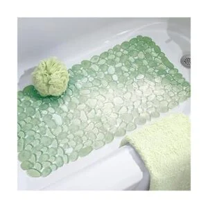 iDesign Pebblz Alfombrilla de baño antideslizante con_2