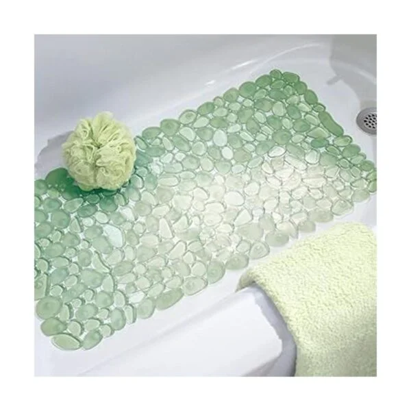 iDesign Pebblz Alfombrilla de baño antideslizante con_2