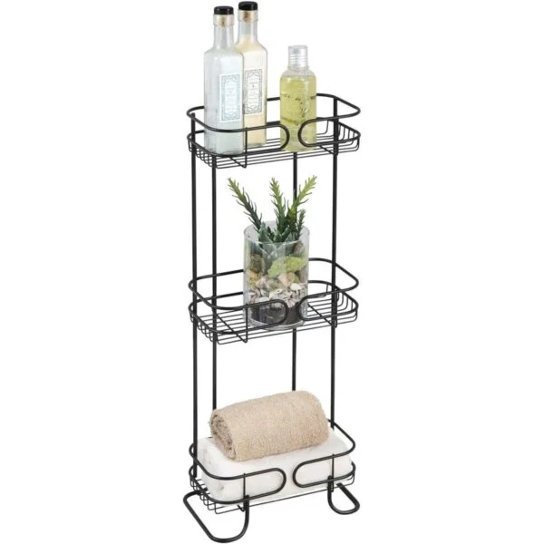 iDesign Neo Estantería para baño tres estantes ducha_4
