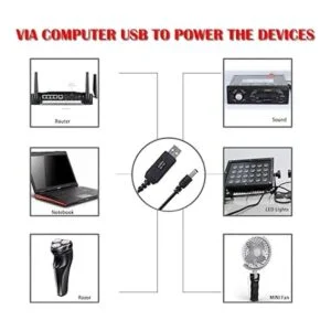 iGreely Cable convertidor de voltaje USB de 5 V a CC de 9_4