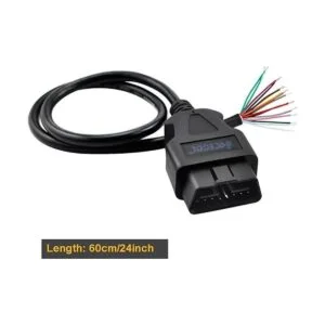 iKKEGOL Conector macho J1962 OBD2 OBDII de 16 pines a