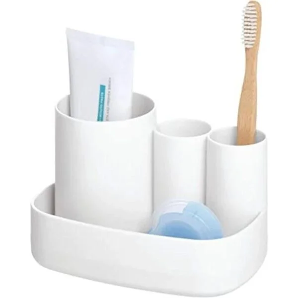 iDesign Cade Soporte para cepillo de dientes de plástico_1