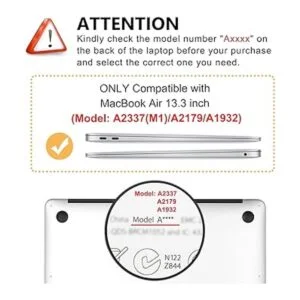 iDonzon Funda para MacBook Air de 13 pulgadas M1 A2337_3