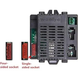 wellye RX43 RX23 12 V para niños con control remoto