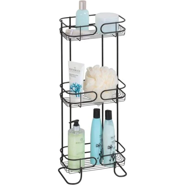 iDesign Neo Estantería para baño tres estantes ducha_2