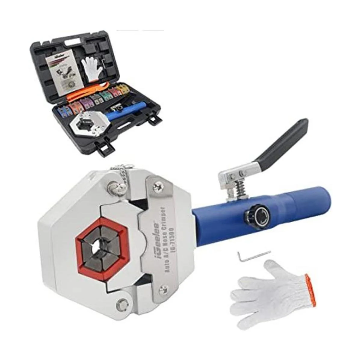 iGeelee Crimpadora hidráulica de manguera de CA para_1