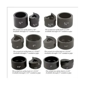 iGeelee Kit de perforador de perforación de trinquete