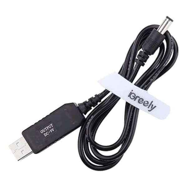 iGreely Cable convertidor de voltaje USB de 5 V a CC de 9_6