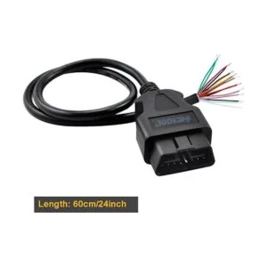 iKKEGOL Conector macho J1962 OBD2 OBDII de 16 pines a