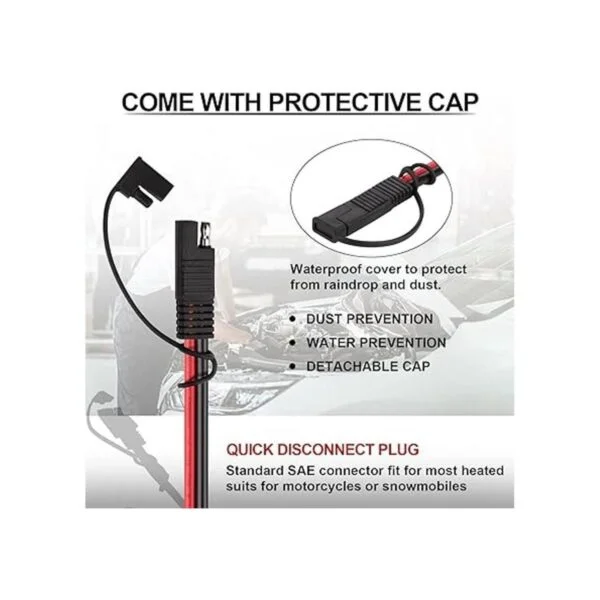 iGreely Cable de extensión SAE 12AWG SAE Power Automotive_3