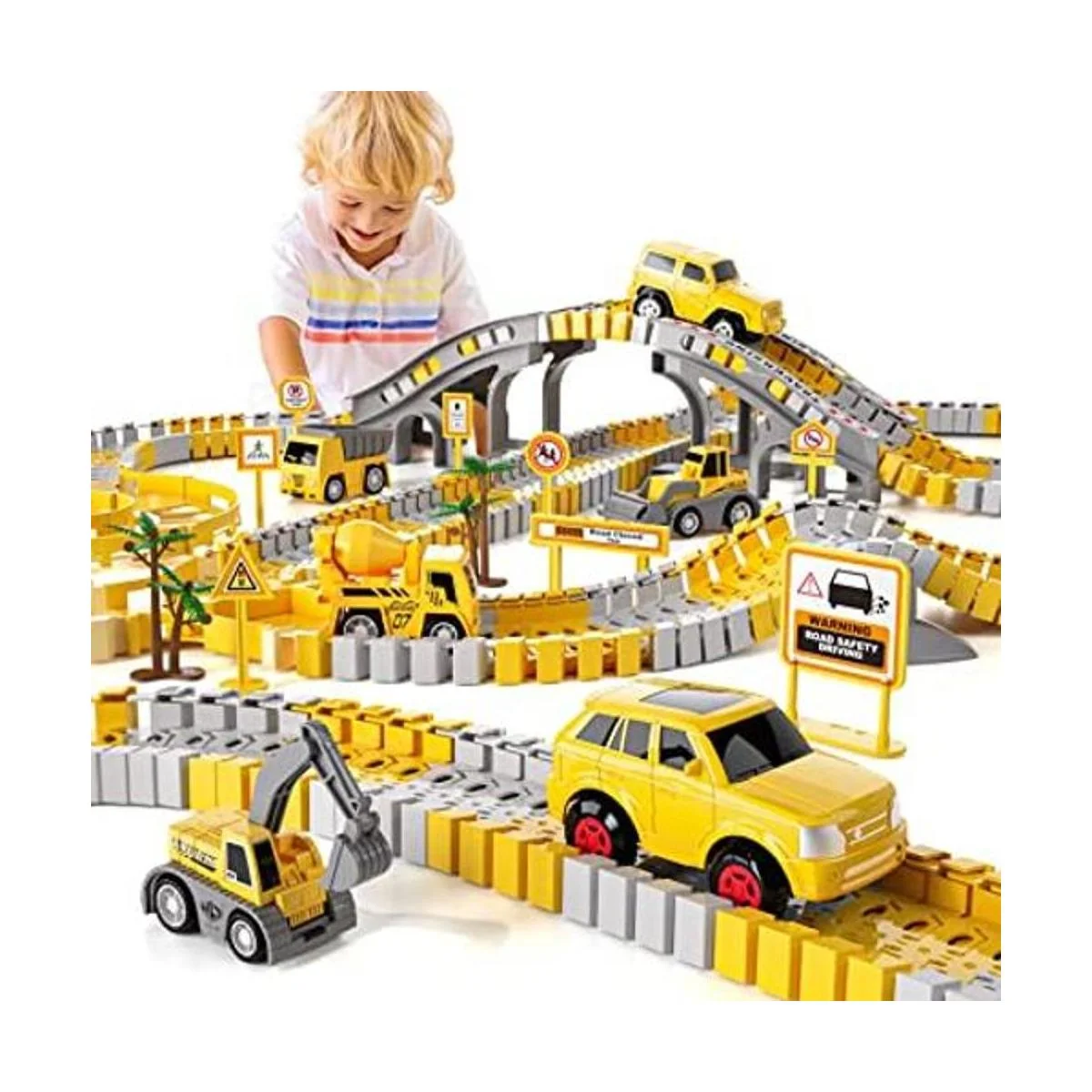 iHaHa 236 pistas de carreras de construcción para niños y_1