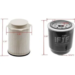 iFJF Reemplazo del separador de agua del filtro de_3