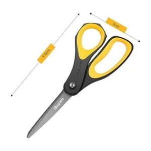 iBayam Tijeras paquete de 3 tijeras antiadherentes