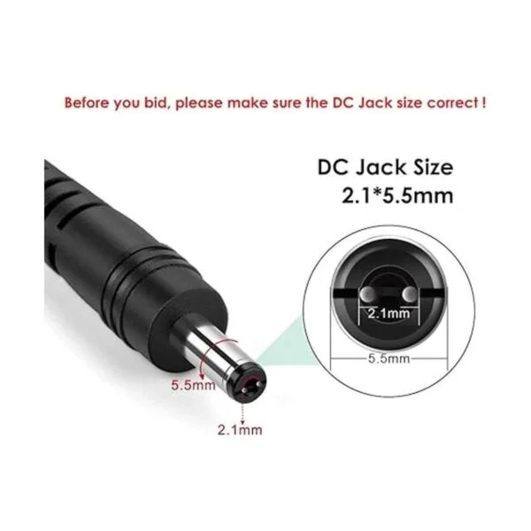 iCreatin 12.6V 1A Liion cargador de batería adaptador de_5