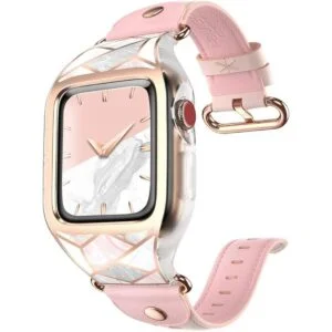 iBlason Correa diseñada para Apple Watch de 1.496 in_1