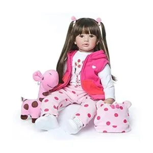 iCradle Linda muñeca Reborn de 24 pulgadas 23.6 in_1