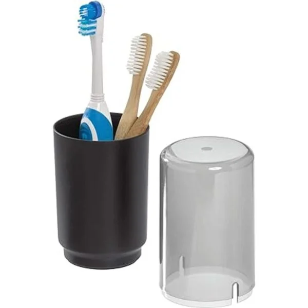 iDesign Austin Soporte para cepillos de dientes regulares_3