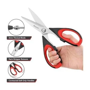 iBayam Tijeras de cocina de alto rendimiento para carnes