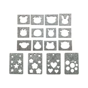 hyamass 12 cabeza de animal 4 geometría DIY plantilla