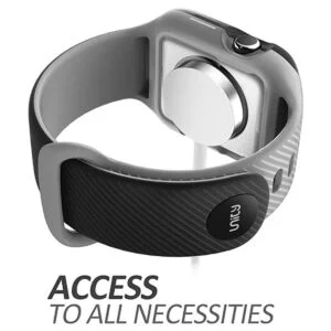 iBlason Correa compatible con Apple Watch 3 de 1.654 in_4