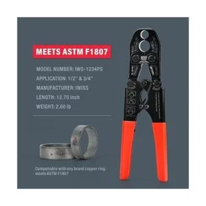 iCrimp Herramienta de crimpado de tubos Pex de 12 y 34_2