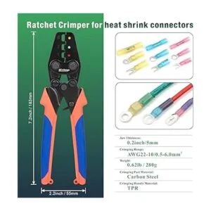 iCrimp Handy Ratchet Wire Crimping Tool for AWG2210 Heat_2