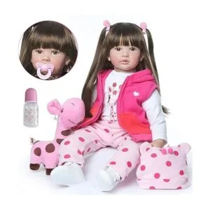 iCradle Linda muñeca Reborn de 24 pulgadas 23.6 in_2