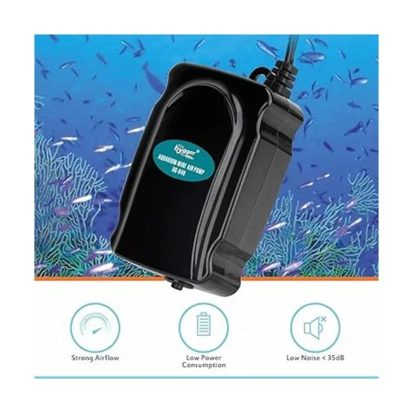 hygger Mini kit de bomba de aire para acuario bomba de_2