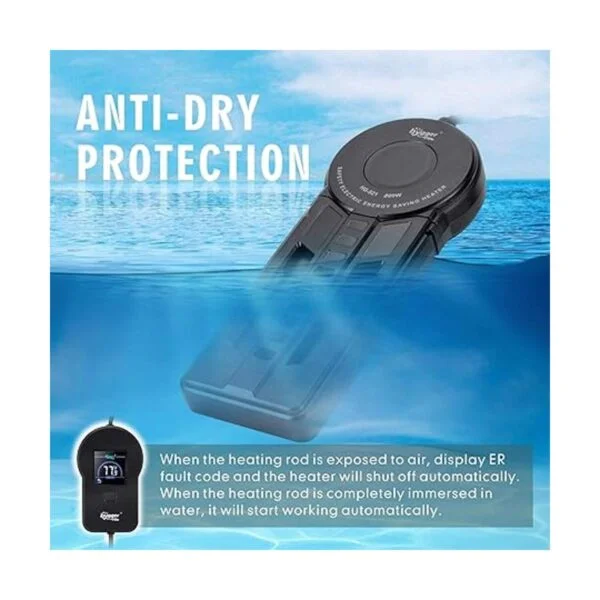 hygger Calentador de acuario de 500 W y 800 W calentador_5