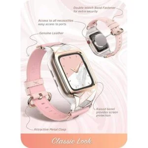 iBlason Correa diseñada para Apple Watch de 1.496 in_2