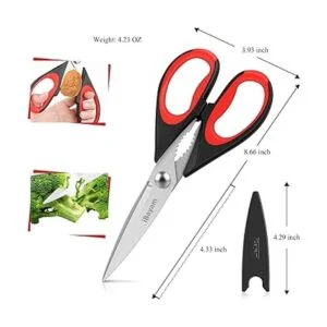 iBayam Tijeras de cocina de alto rendimiento para carnes