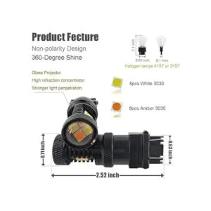 iBrightstar Bombillas LED 3030 extremadamente brillantes_2