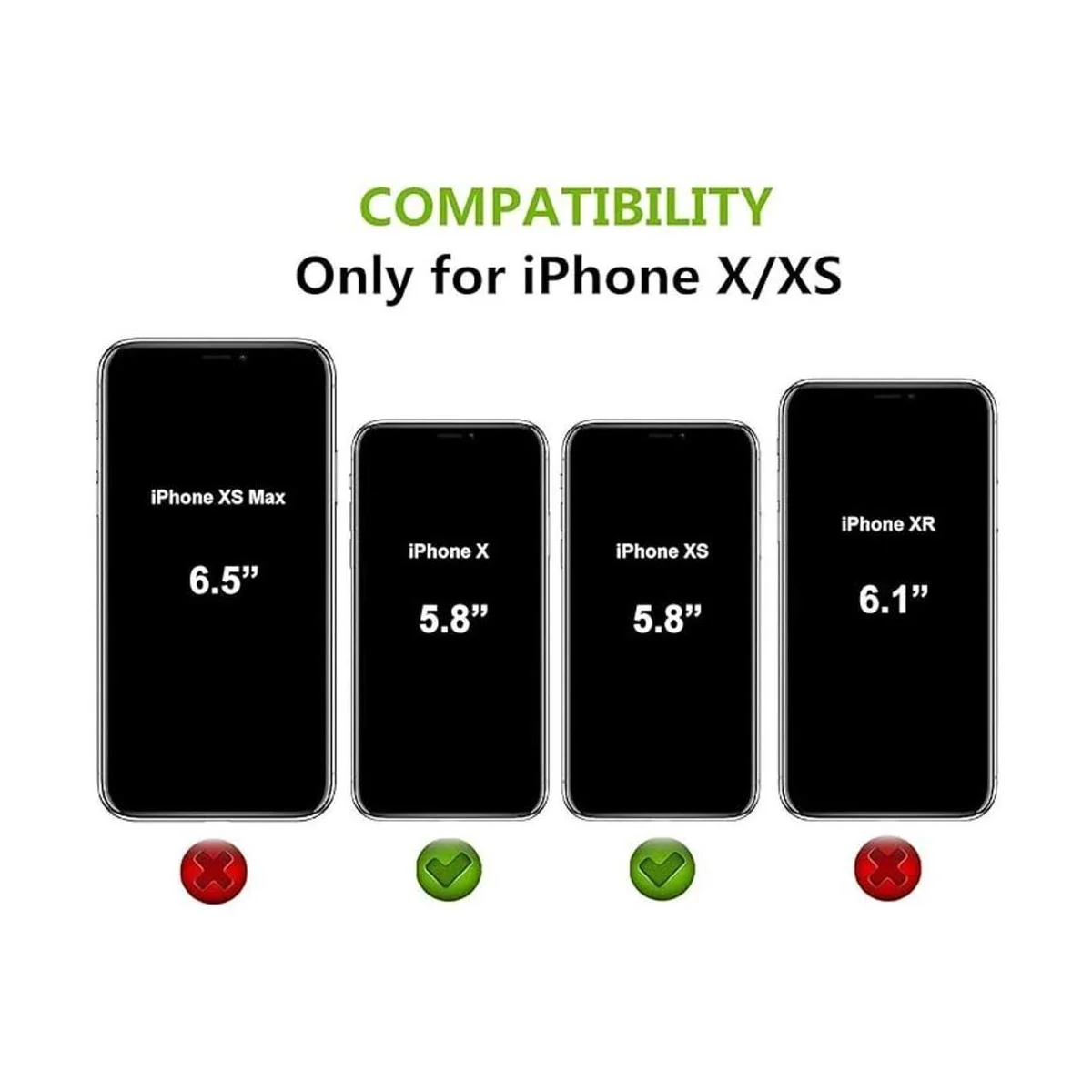 iCoverCase Funda tipo cartera para iPhone XS funda para_2