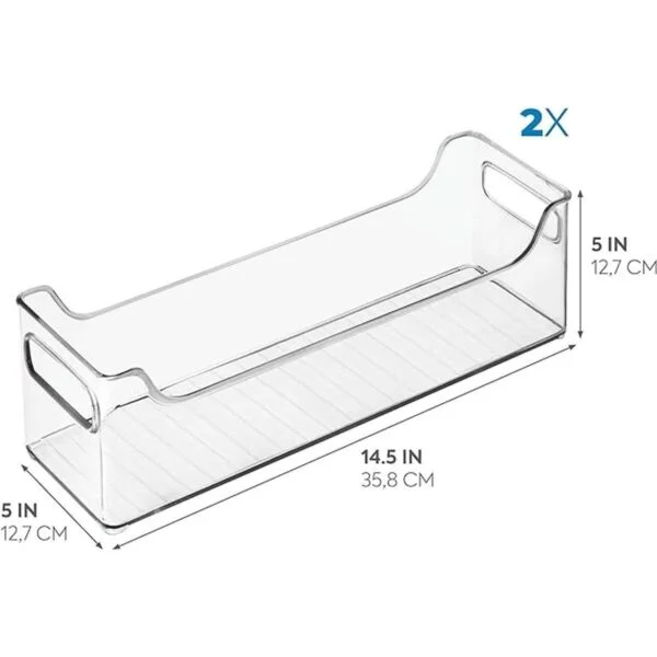 iDesign B00TFDFS6E Contenedor organizador de plástico_6