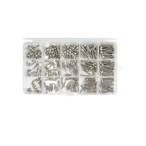 hvazi 300pcs Métricas M2 M2.5 M3 acero inoxidable Hex_1