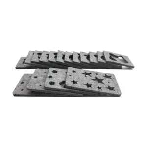 hyamass 12 cabeza de animal 4 geometría DIY plantilla