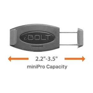 iBOLT MiniPro AMPS Soporte para coche para iPhone 56