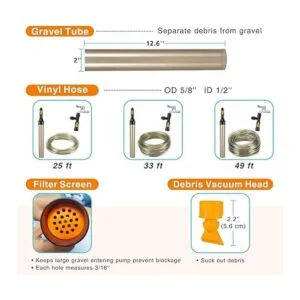 hygger Kit de cambio de agua para acuario sin cubos bomba_5