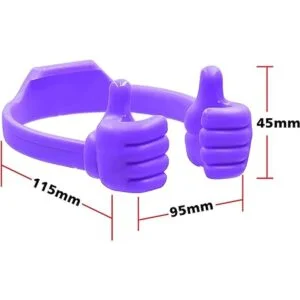 honsky Universal Flexible pulgar Smartphone Soporte_2