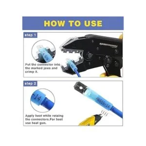haisstronica 200 conectores de pala termocontraíble color_3