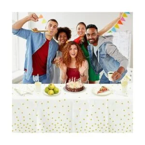 hapray Paquete de 4 manteles de plástico para mesas