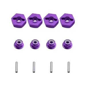 hobbypark 12 mm. Aluminio Rueda Hex Drive Hub adaptadores_1